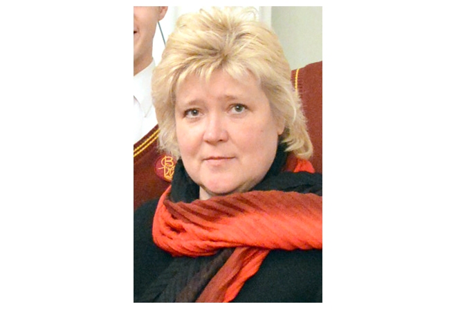 Daiga Telnere, Bauskas Valsts ģimnāzijas pasniedzēja, uzvarētāju skolotāja. 
Autors: no debašu centra albuma