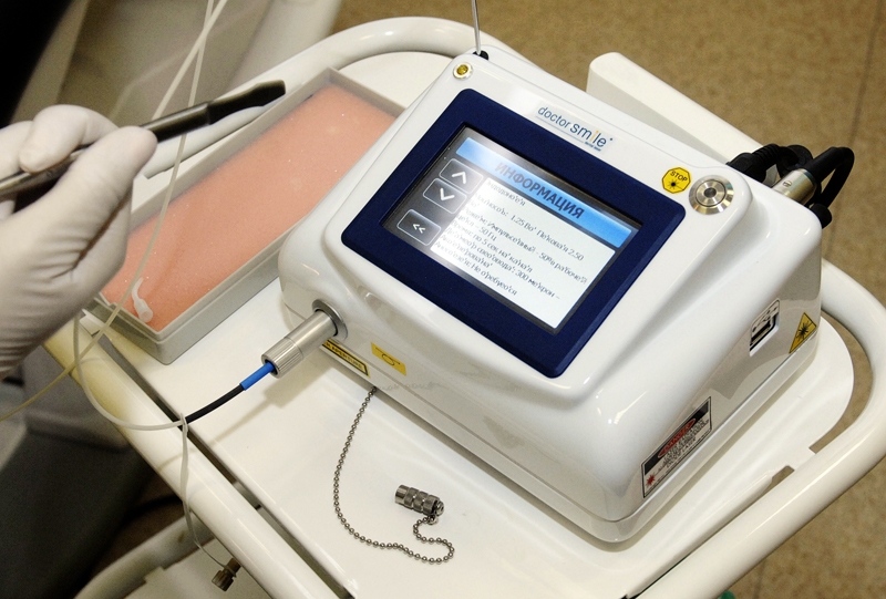 Stomatoloģisko diožu lāzeram ir plašas pielietošanas iespējas. 
Autors: Ivars Bogdanovs