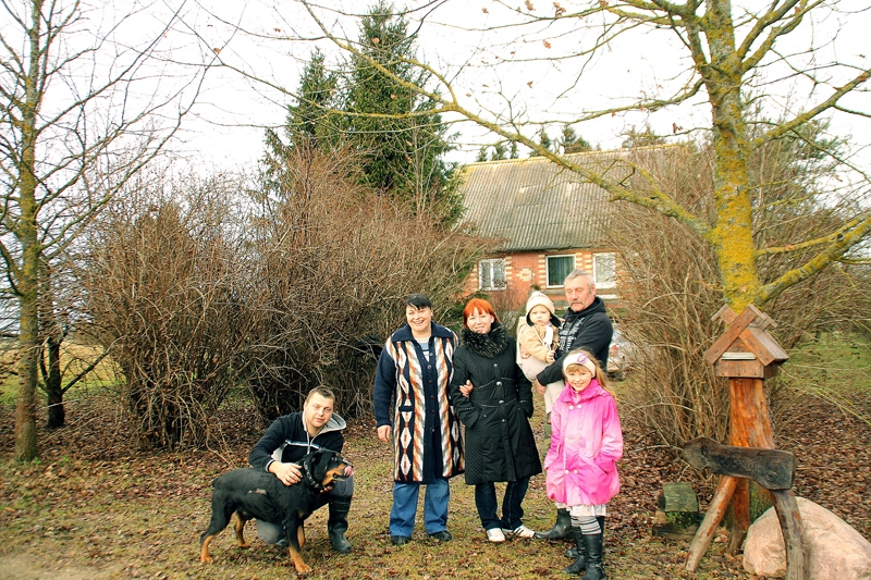 Minkeviču saime apdzīvo «Eglītes» kopš pirmās nama izveides dienas.
Autors: Uldis Varnevičs