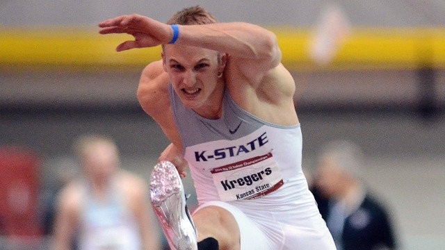 Reinis Krēgers pirmajās jaunā gada sacensībās sasniedzis personisko rekordu. 
Autors: lat-athletics.lv