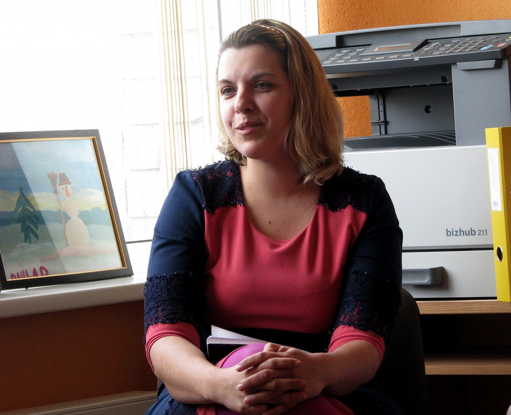 Brunavas pagasta kultūras darba vadītāja Jurgita Druseika.
Autors: Vilnis Auzāns