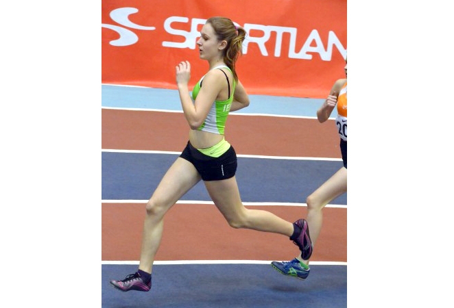 Enia Tīna Šusta uzvarēja 1000 metru skrējienā.
Autors: Antra Grīnberga, lat-athletics.lv