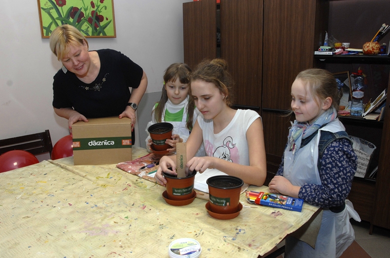 Bauskas bērnu un jauniešu centrs akcijā «Dārznīca» iesaistījies pirmo reizi.
Autors: Ivars Bogdanovs