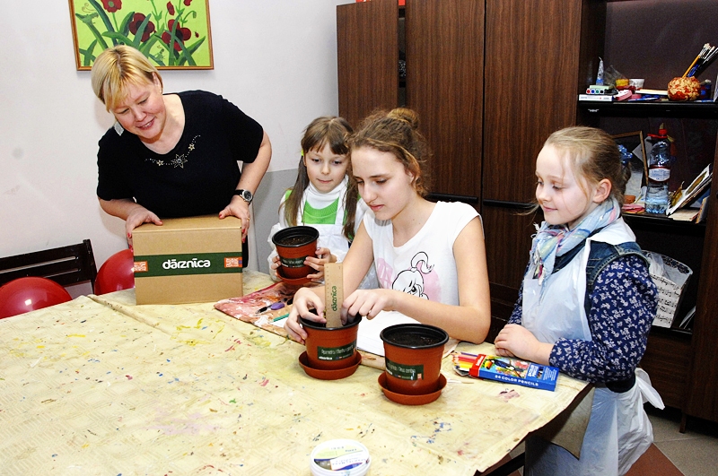 Bauskas bērnu un jauniešu centrs akcijā «Dārznīca» piedalās pirmo reizi.
Autors: Ivars Bogdanovs