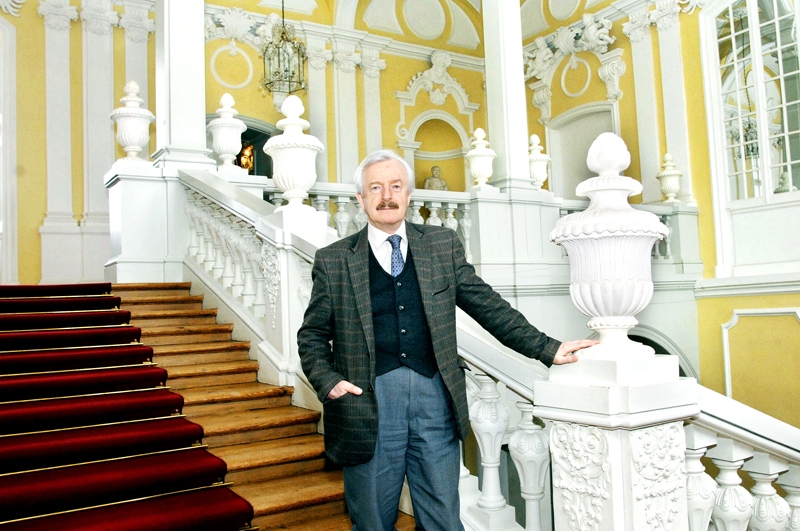 Imants Lancmanis, muzeja direktors, Rundāles pils restaurāciju 50 gadu garumā salīdzina ar koka augšanu.
Autors: Ivars Bogdanovs