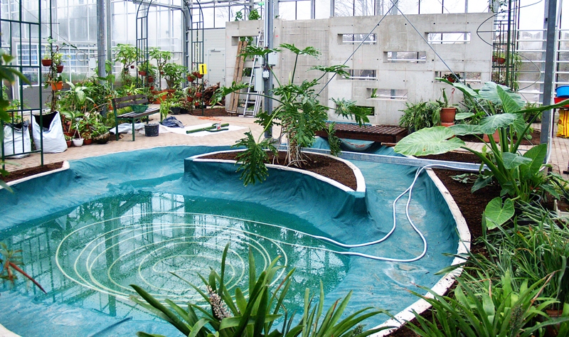 Jaunajā siltumnīcā izveidotas 14 dažādas klimatiskās joslas, kurās aug visdažādākie eksotiskie augi.
Autors: Madara Ērgle