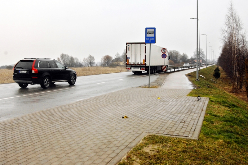 Autobusu pieturvietas konstrukcijas ir demontētas, bet pēc ielas remonta tās uzstādīs no jauna.
Autors: Ivars Bogdanovs