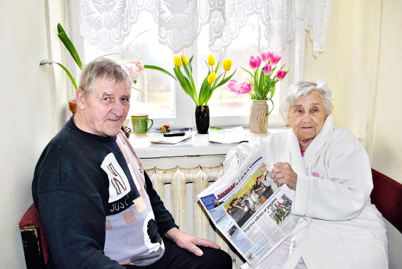 Marta Artemjeva un Vitauts Baltadonis.
Autors: Māris Krūmiņš