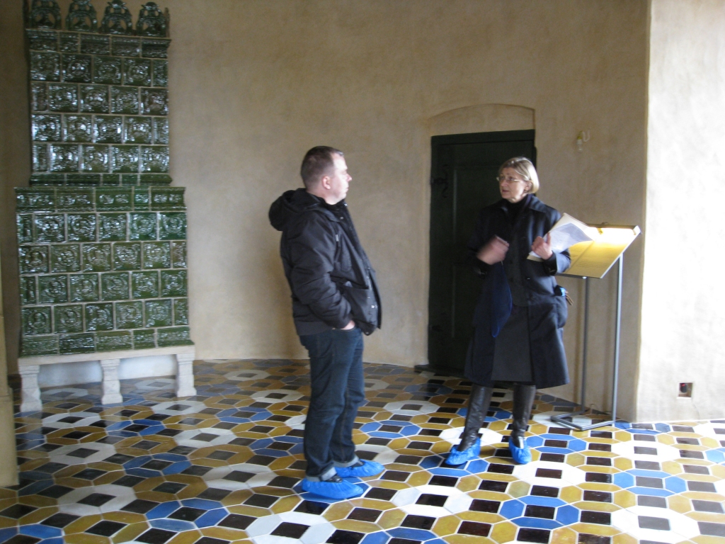 Bauskas pusē Verni Leivaks apmeklēja arī Bauskas pili, 
Autors: No albuma.