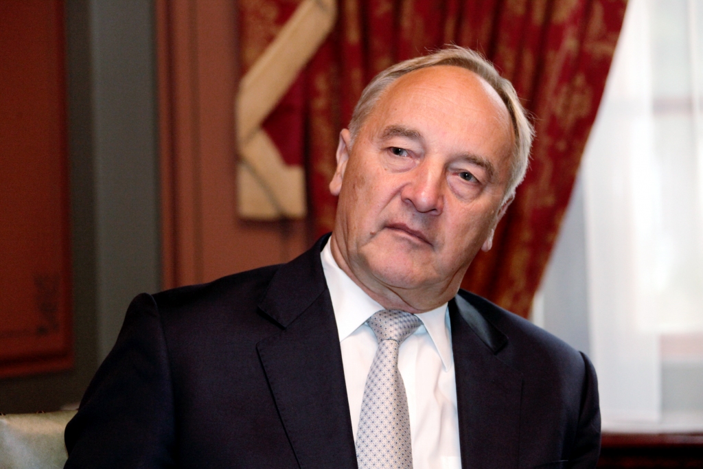 Valsts prezidents Andris Bērziņš.
Autors: okupacijasmuzejs.lv