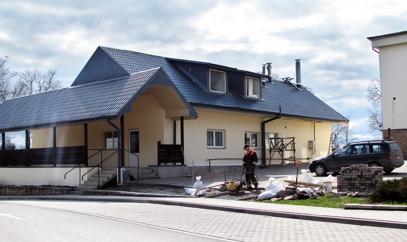 Kafejnīca «Pie pils» durvis vērs pēc dažām nedēļām.
Autors: Vilnis Auzāns