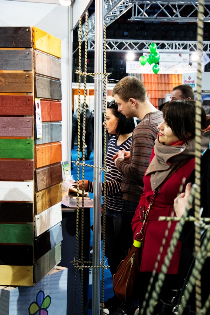 Klaipēdā iecavnieki piedalījās starptautiskā ekspozīcijā «Individual House Building». 
Autors: no uzņēmuma albuma