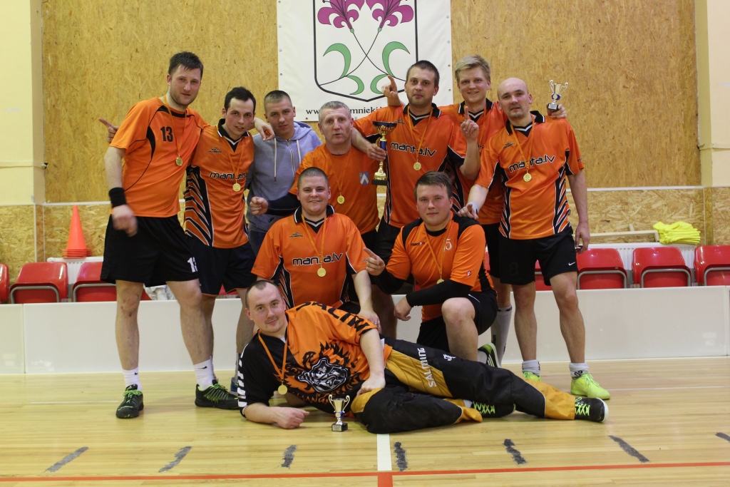 Komanda «Bauska 7». 
Autors: Eva Vlasova