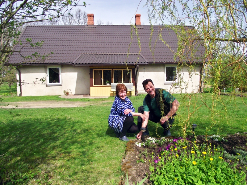 Inita un Valdis prieku un mieru gūst «Aplociņos».
Autors: Artūrs Dulbe