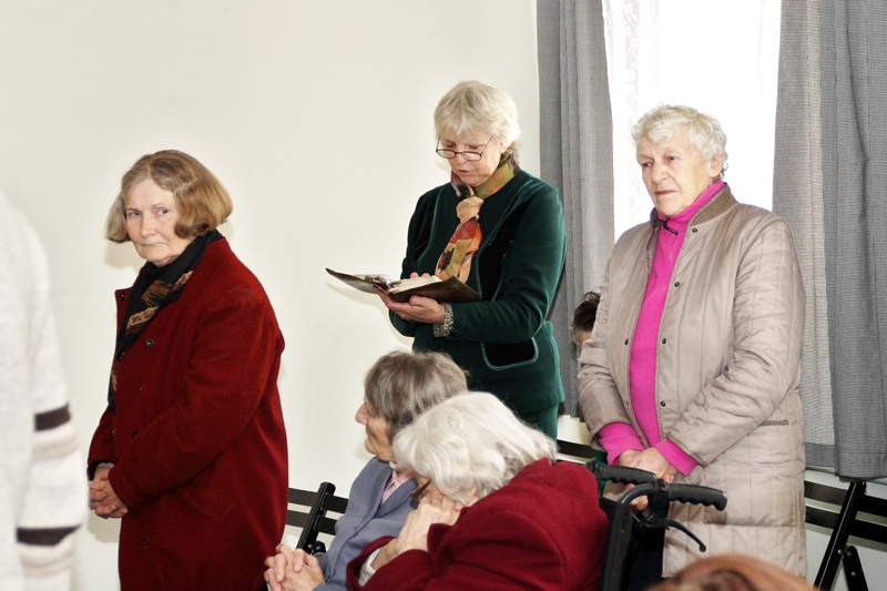 Bauskas baptistu draudze svētdienas dievkalpojumā.
Autors: Uldis Varnevičs