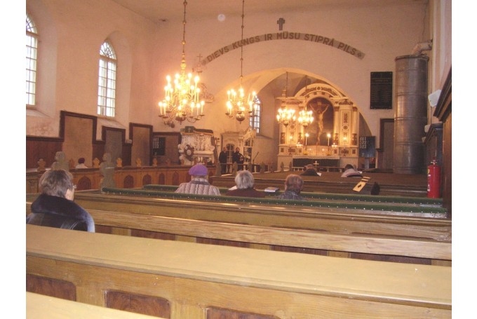 Bauskas evaņģēliski luteriskā draudze izstrādās Bauskas Svētā Gara baznīcas rentabla restaurācijas programmu.
Autors: No arhīva.