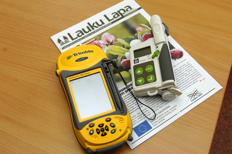 Iekārtas ar LLKC speciālistes palīdzību var izmantot ikviens zemnieks, iepriekš piesakot pakalpojumu.

Autors: Ivars Bogdanovs