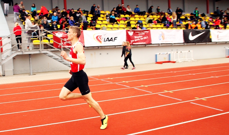 Edijs Lācis labus panākumus gūst vairākās vieglatlētikas disciplīnās.
Autors: Uldis Varnevičs