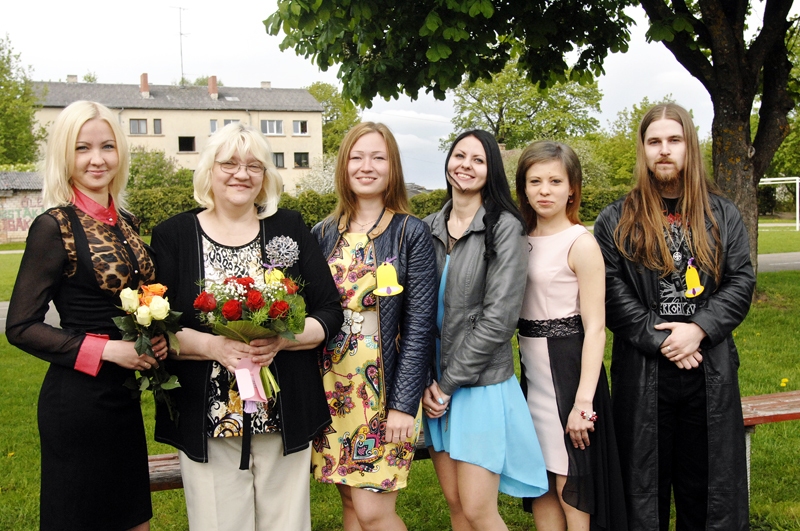 Bauskas 2. vidusskolas 12.c klase un audzinātāja Anita Avotiņa.
Autors: Ivars Bogdanovs