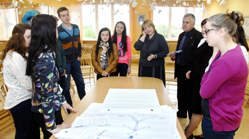 Jaunieši un deputāti darba grupās diskutēja par vidi un iniciatīvas veicināšanu Rundāles novadā.
Autors: Ivars Bogdanovs