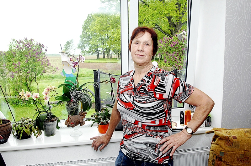 Maija More, kā iecavniecei piedien, ir čakla dārzkope un dobītēs izaudzē daudz ēdamu lietu. 
Autors: Ivars Bogdanovs