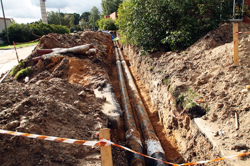 Vecumniekos siltumtrases remonts 2013. gadā ļāva jūtami samazināt siltuma zudumus.
Autors: no «Bauskas Dzīves» arhīva.