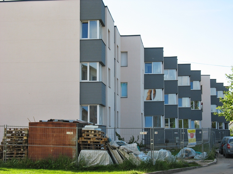 Māja Dārza ielā 4 ieguvusi jaunu veidolu un ziemā tērēs mazāk siltuma.
Autors: Zane Gorškova