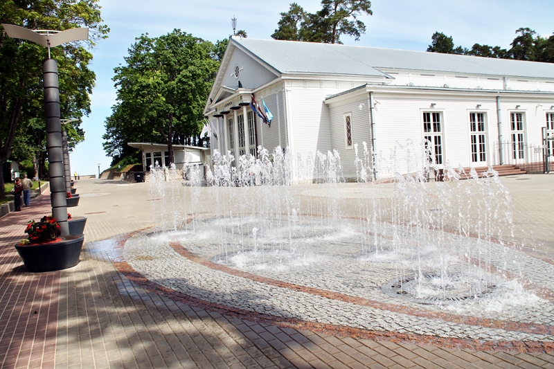 Dzintaru koncertzāles vēsturiskās ēkas fasāde.
Autors: Uldis Varnevičs