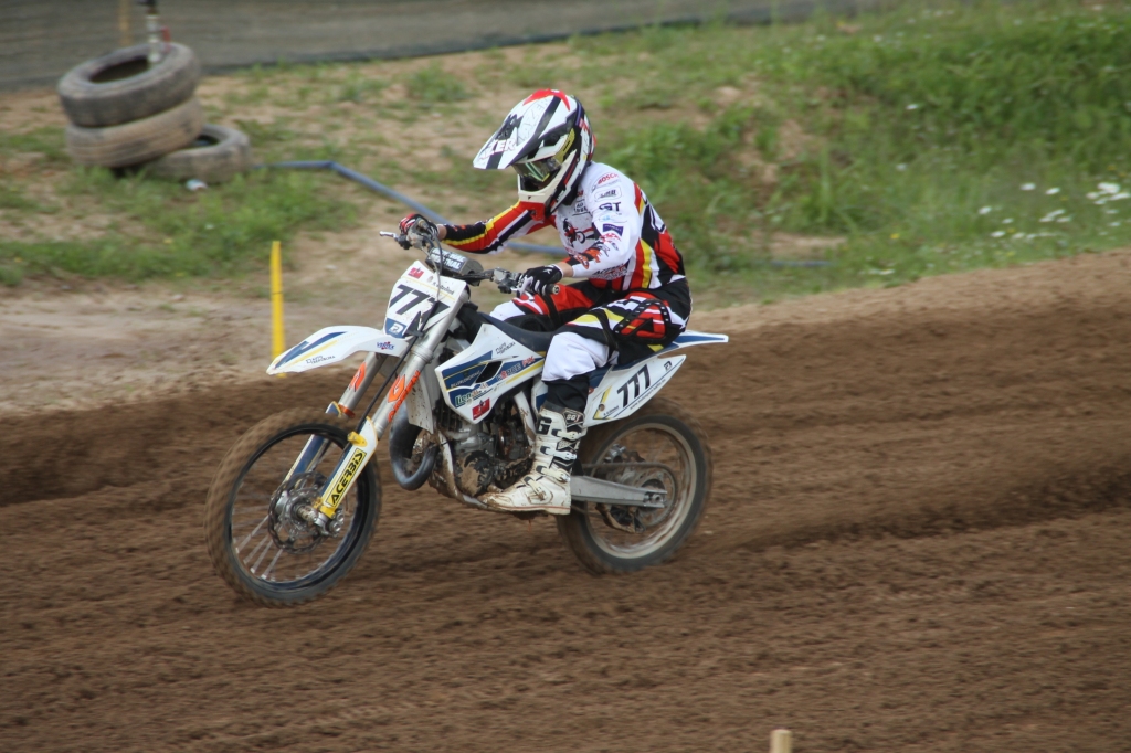 Ralfs Edgars Ozoliņš pagaidām ir labākais no Latvijas braucējiem MX85 klasē. 
Autors: Uldis Varnevičs