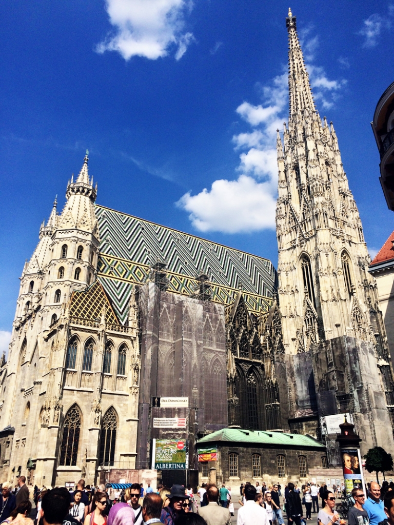 Svētā Stefana katedrāle Austrijas galvaspilsētā Vīnē. 
Autors: no ceļotāju personīgā krājuma