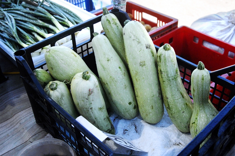 Bauzes tirgū kabači svētdien maksāja  dažādi, cenu amplitūda no 0,60 līdz 1,50 eiro par kilogramu.
Autors: Ivars Bogdanovs