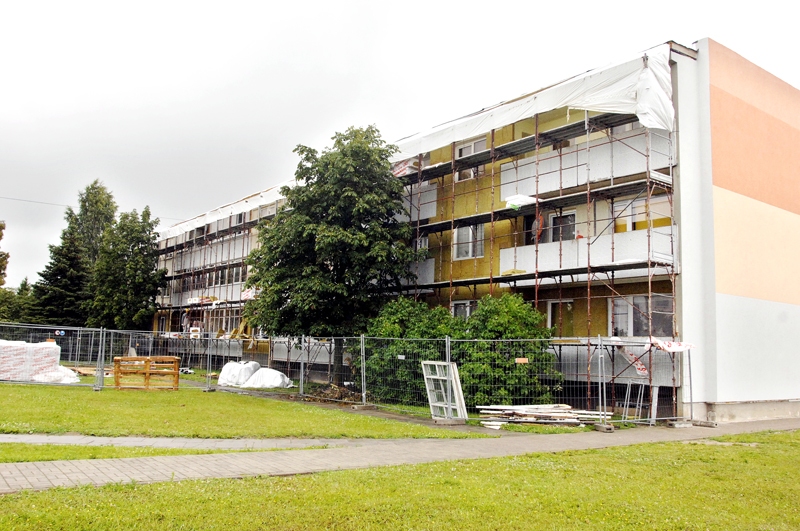 «Sēļi» nodoti ekspluatācijā 1988. gadā, tagad māja piedzīvo pirmo renovāciju.
Autors: Ivars Bogdanovs