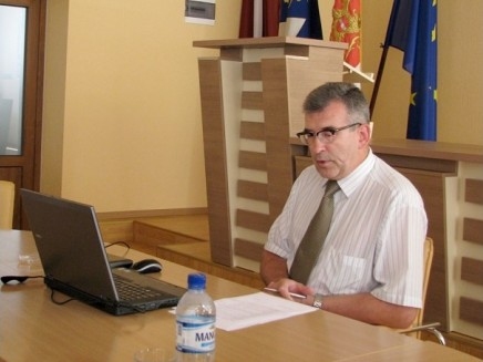  Bauskas Novada domes priekšsēdētājs, finanšu komitejas vadītājs Raitis Ābelnieks.
Autors: No arhīva.