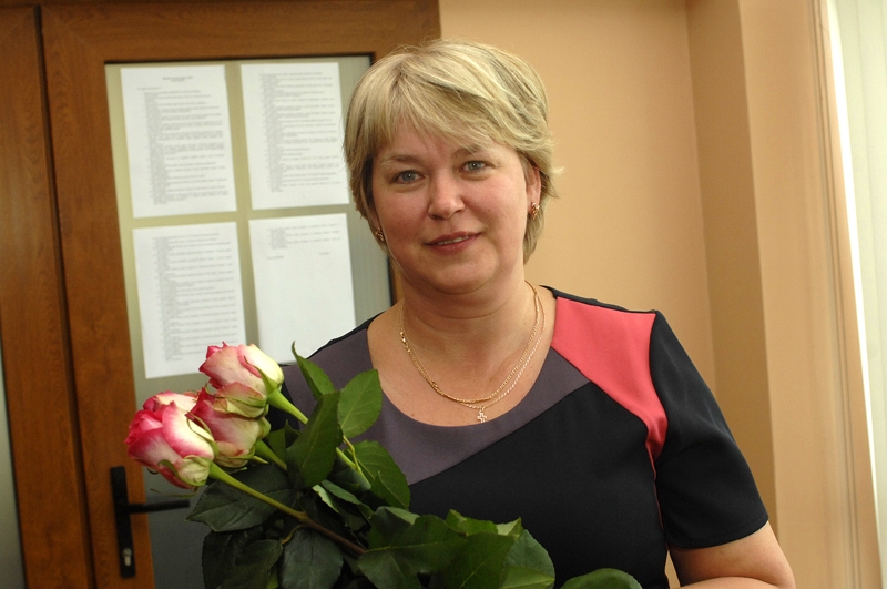 Īslīces vidusskolas jaunā direktore Inese Rīna. 
Autors: Ivars Bogdanovs
