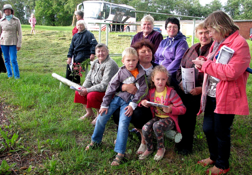 Putnu iedzīvotāji sanākuši klausīties Skaistkalnes pūtējus.
Autors: Vilnis Auzāns