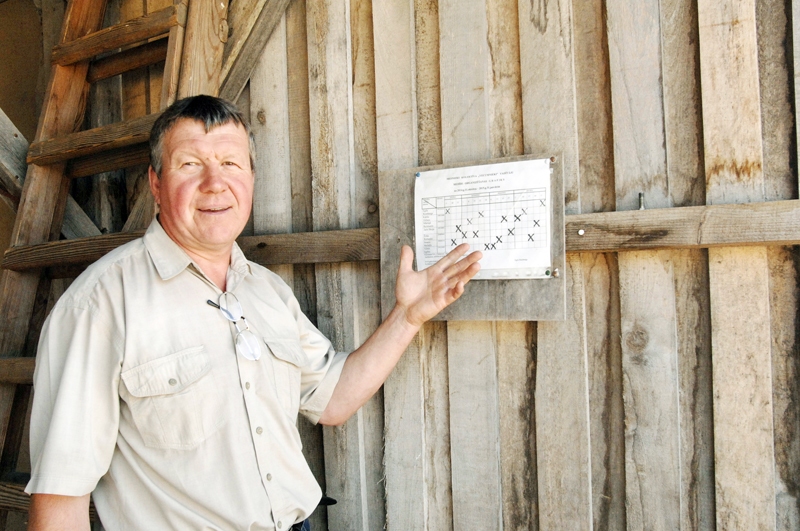 Egils Reinbergs stāsta, ka dzinēju sezonas sākumā saplāno medību grafiku.
Autors: Ivars Bogdanovs