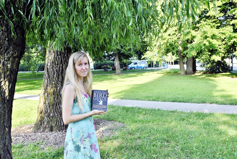 Ginta Sirmane dabā vairs nedodas bez putnu vērošanas instrumentiem un rokasgrāmatas.
Autors: Māris Krūmiņš