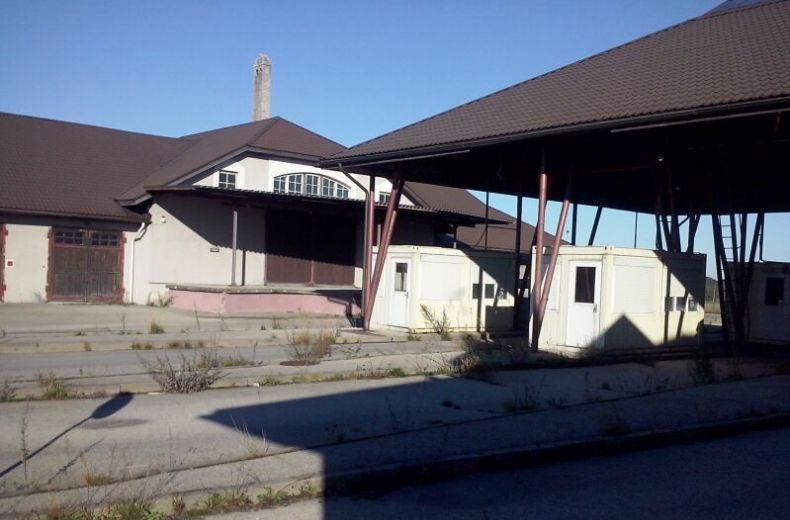 Bijušajā Grenctāles robežkontroles punktā.
Autors: no 