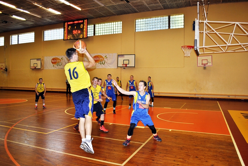 «Iecava» spēlē pret «BS Rīga/Jugla» centās parādīt, ko spēj. 
Autors: Māris Krūmiņš