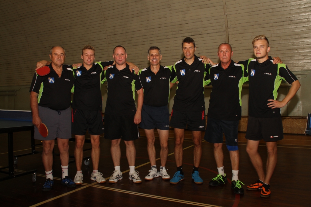 Bauskas novada galda tenisa izlase. 
Autors: Uldis Varnevičs