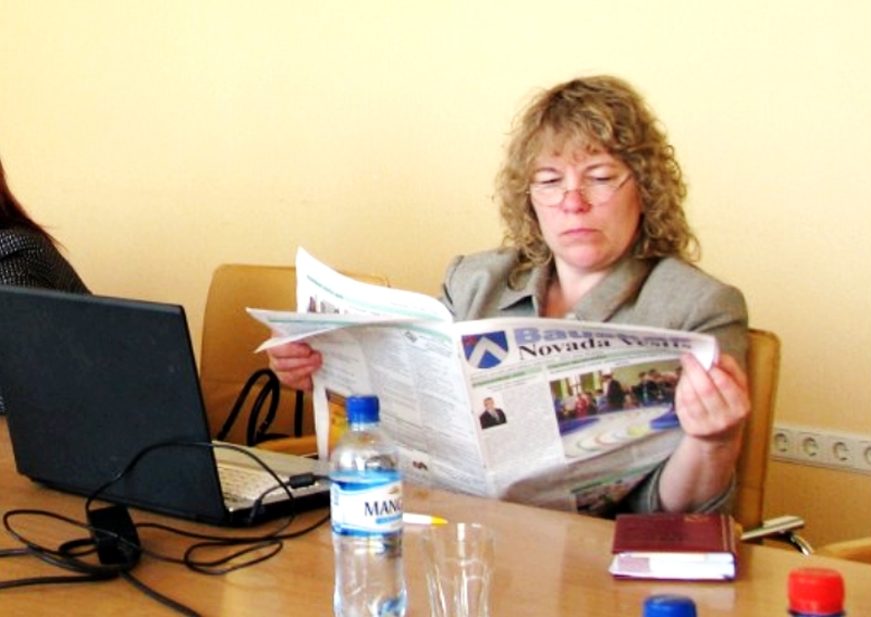 Daira Jātniece ir oficiālajā Bauskas novada delegācijā, kas šonedēļ izlido uz Gruziju. 
Autors: Vilnis Auzāns