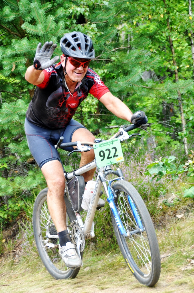 Guntis Dravnieks trasē dodas ar desmit gadus veco «draugu».
Autors: no personiskā albuma. 