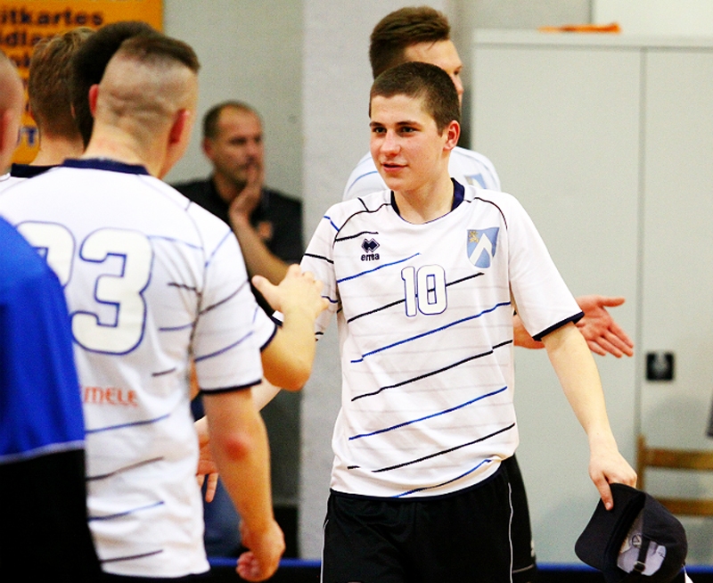 Nikita Maksurovs nosaukts par mača labāko spēlētāju FK «Bauska» vienībā.