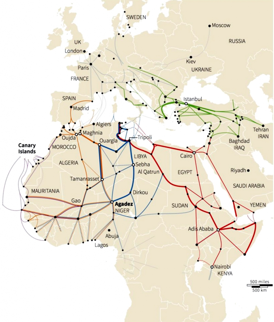 Migrantu maršruti uz Eiropu
Autors: Avots: ICMPD, Reuters, Huffington Post.