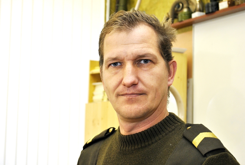 Zigurds Kalējs, Bauskas 508. jaunsargu vienības komandieris.
Autors: Ivars Bogdanovs