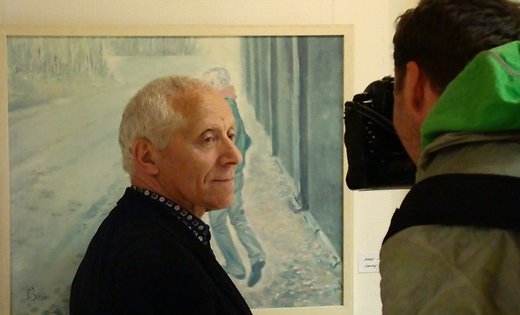 Mākslinieks Georgs Zerņickis (1938)  izstādēs piedalās kopš 1988. gada. Vairākas viņa personālizstādes ir notikušas Rīgā.