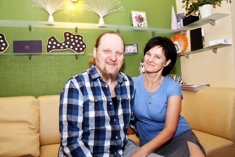 Inetu un Andri Puisānus vieno aizraušanās ar tautiskajām dejām. 
Autors: Uldis Varnevičs