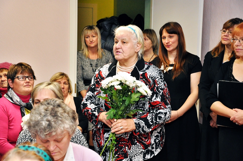 Rita Mazure, Taurkalnes iedzīvotāja, priecājas, ka saieta zāle piedzīvojusi patīkamas pārvērtības.
Autors: Žanna Zālīte