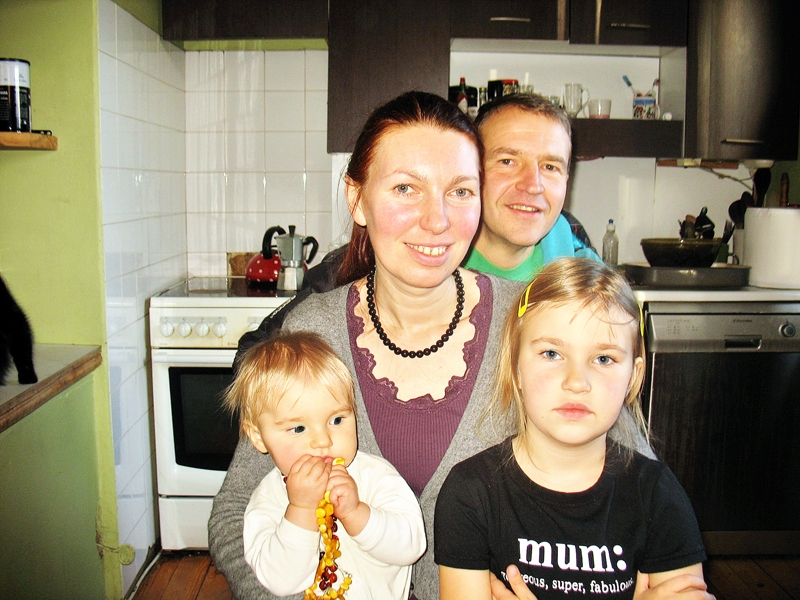 Zandbergi – Marija Māra, Aleksandra, Ilze un Kaspars. 
Autors: Māris Krūmiņš