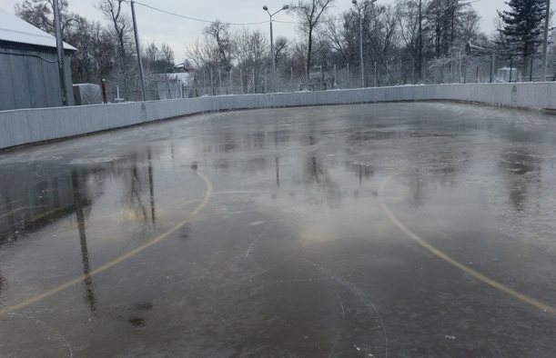 Sals ļāvis šoziem izveidot labu ledussegumu.
Autors: no kluba albuma.